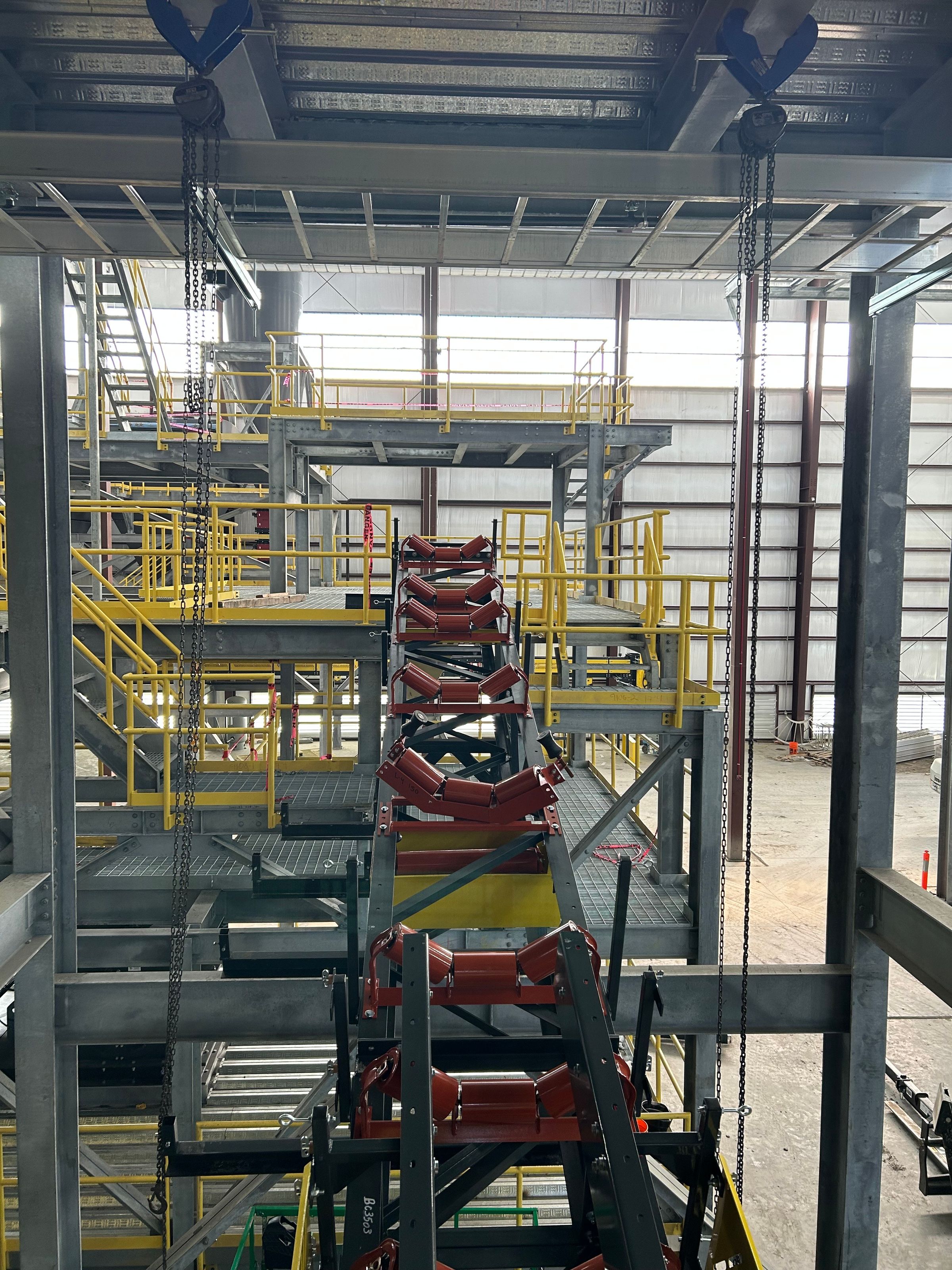 Structural welding project by Zion Fabrication serving the DFW Metroplex